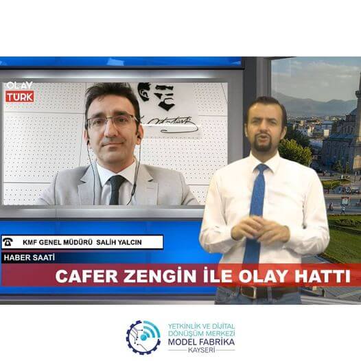 Olay Türk TV'nin Canlı Yayın Konuğu Genel Müdürümüz Salih Yalçın