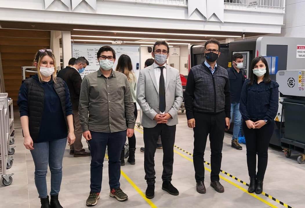 Karsu Tekstil yöneticileri Kayseri Model Fabrika'yı ziyaret etti.