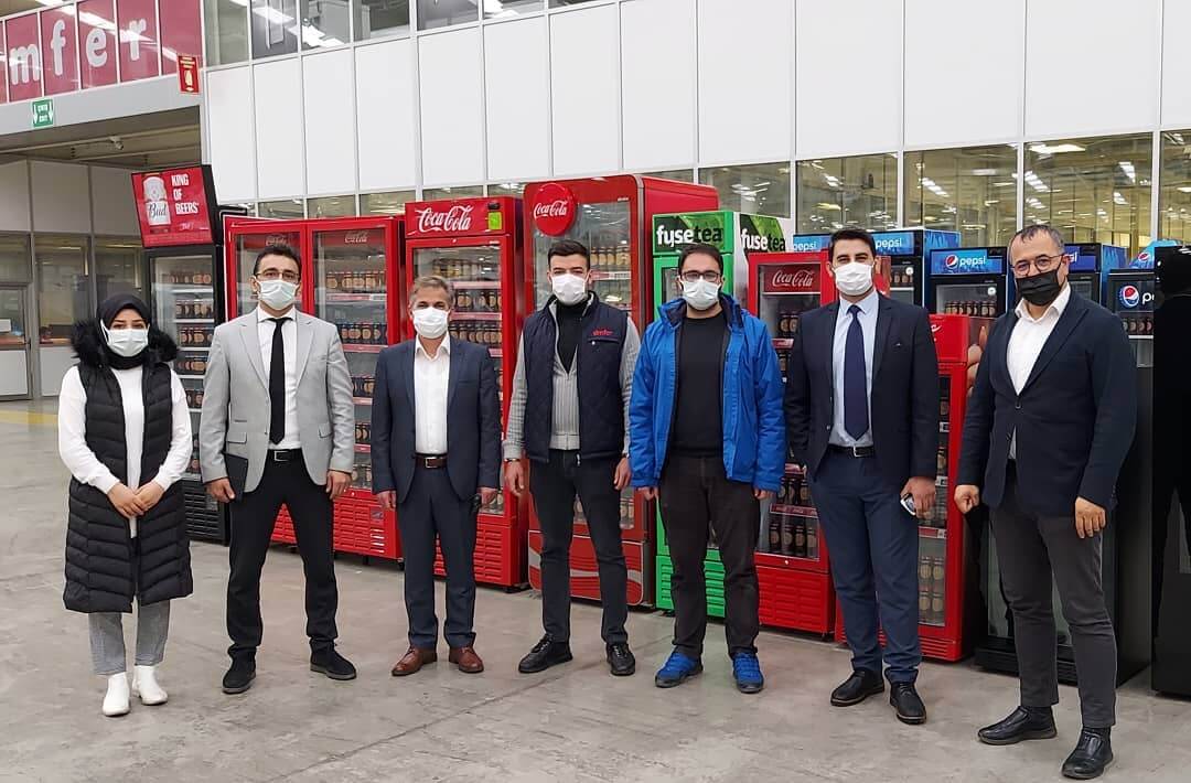 Kayseri Model Fabrika Genel Müdürü Salih Yalçın ve ekibi Simfer-SerSim Dayanıklı Tüketim Malları Fabrikasını ziyaret etti.