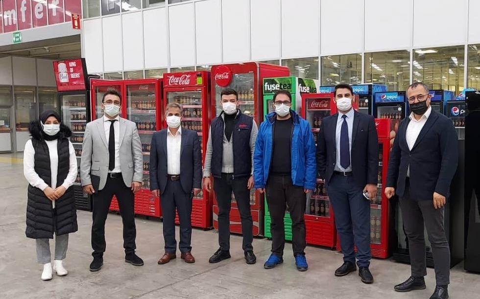 Kayseri Model Fabrika Genel Müdürü Salih Yalçın ve ekibi Simfer-SerSim Dayanıklı Tüketim Malları Fabrikasını ziyaret etti.