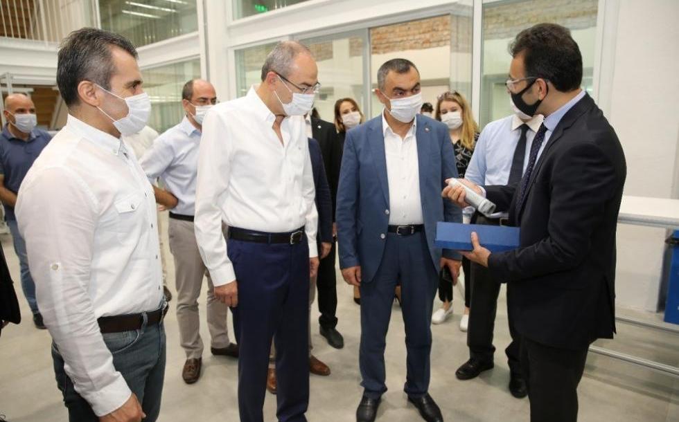 Başkanlar Kayseri Model Fabrika’yı (KMF) Ziyaret Etti